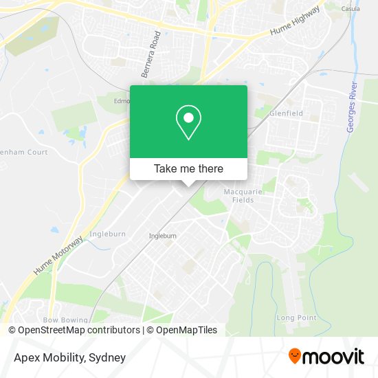 Apex Mobility map