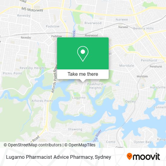 Mapa Lugarno Pharmacist Advice Pharmacy