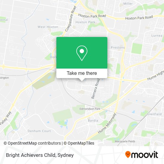 Bright Achievers Child map