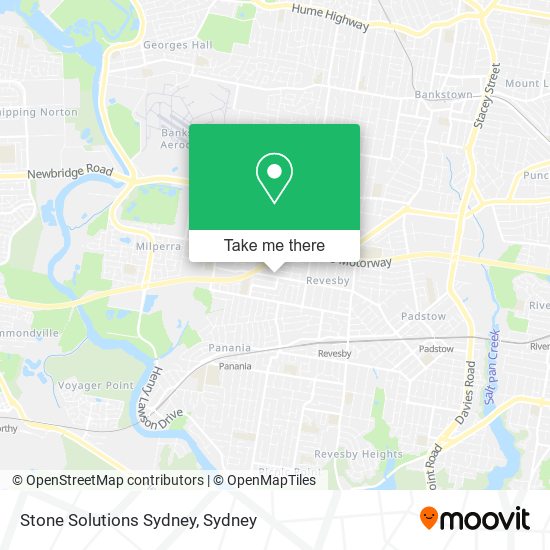 Stone Solutions Sydney map