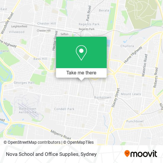 Nova School and Office Supplies map