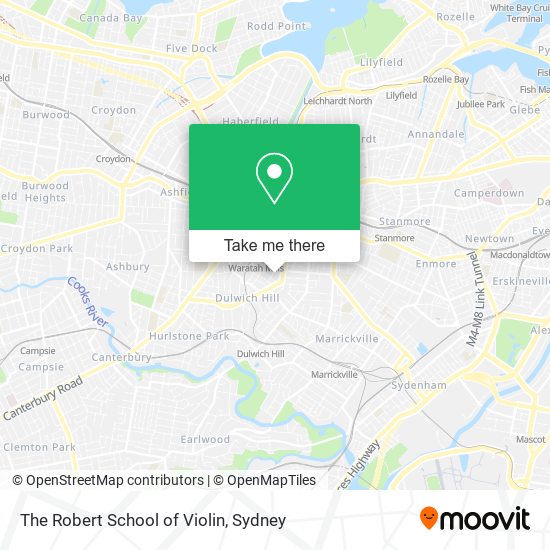 Mapa The Robert School of Violin