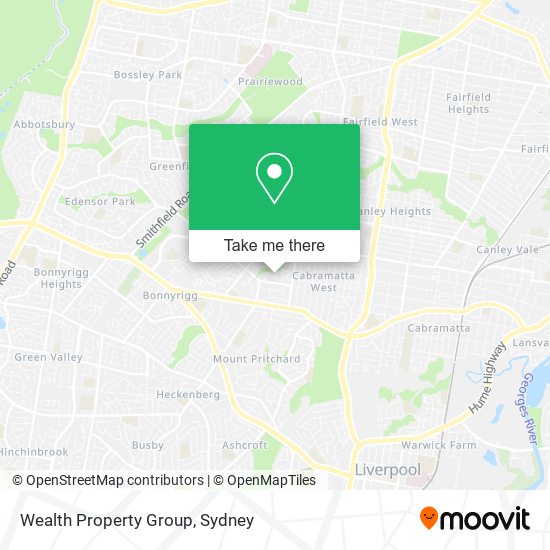 Wealth Property Group map