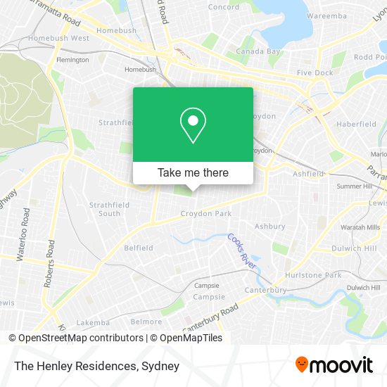The Henley Residences map