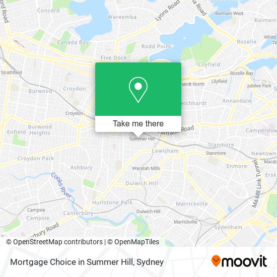 Mortgage Choice in Summer Hill map