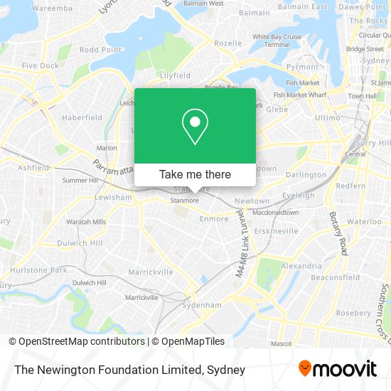 The Newington Foundation Limited map