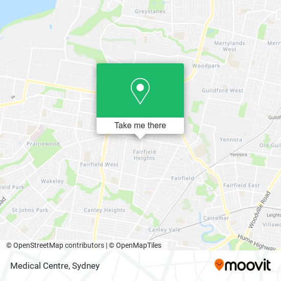 Medical Centre map