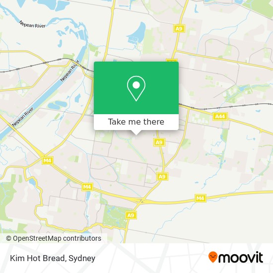 Kim Hot Bread map