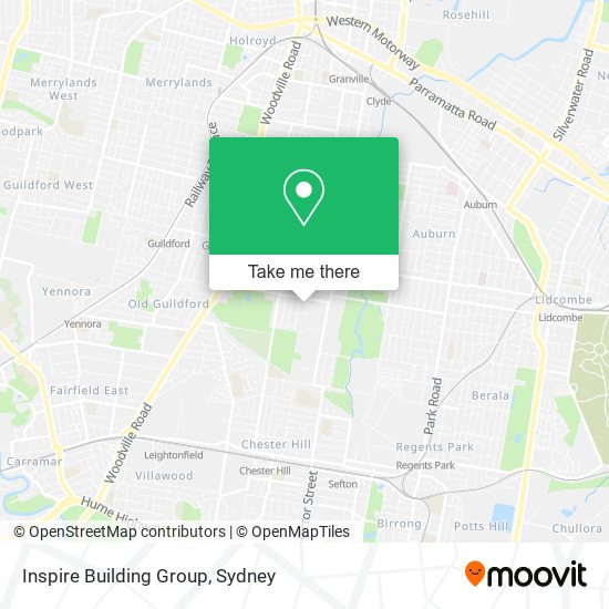 Inspire Building Group map