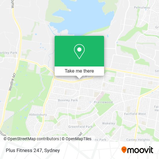 Plus Fitness 247 map