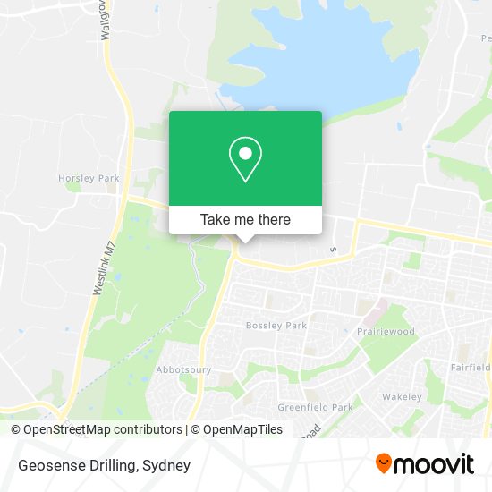 Geosense Drilling map