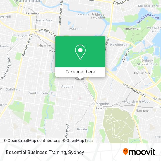 Essential Business Training map