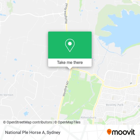 National Ple Horse A map