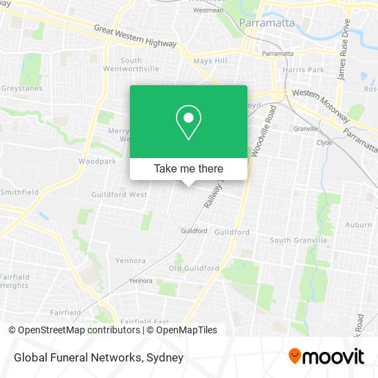 Mapa Global Funeral Networks