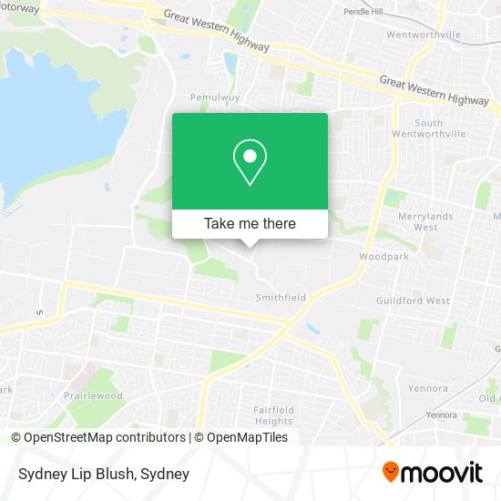 Sydney Lip Blush map