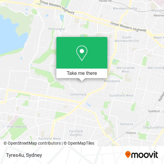 Tyres4u map