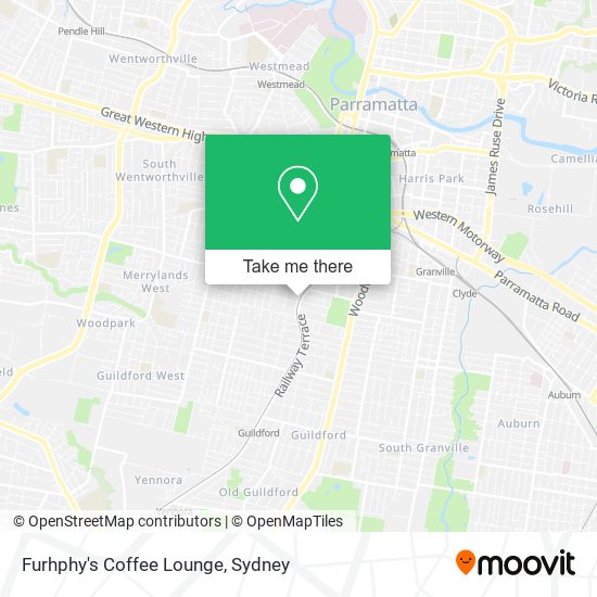 Furhphy's Coffee Lounge map