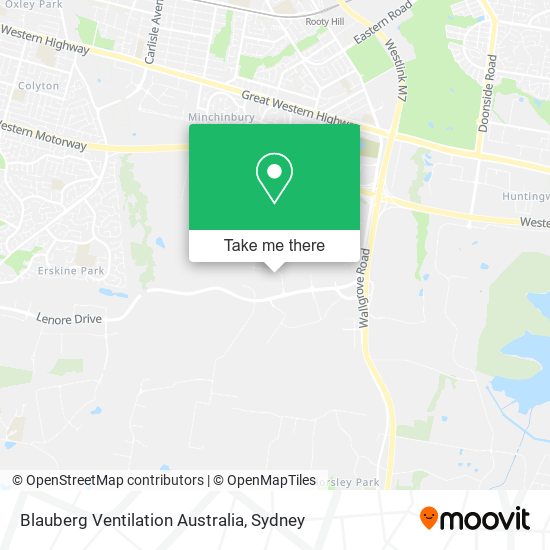 Blauberg Ventilation Australia map