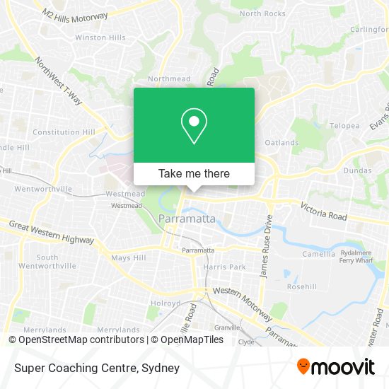 Mapa Super Coaching Centre