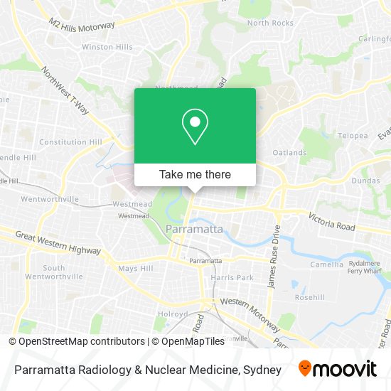 Parramatta Radiology & Nuclear Medicine map