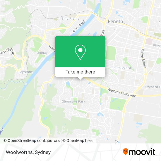 Woolworths map