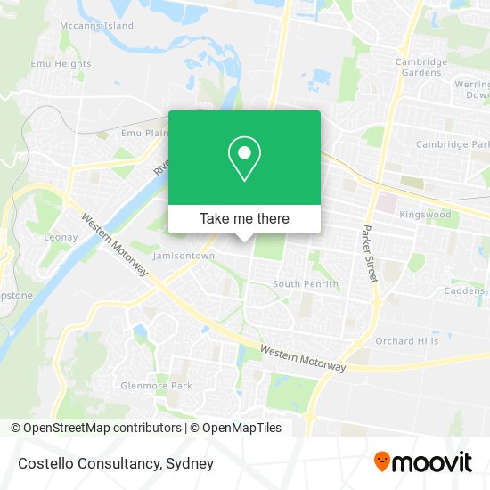 Costello Consultancy map