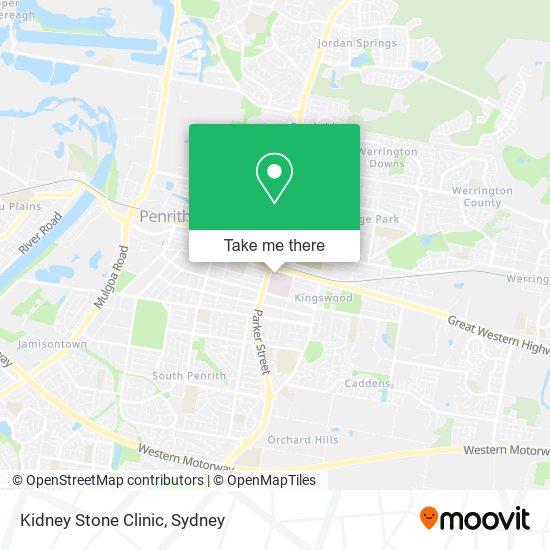 Kidney Stone Clinic map