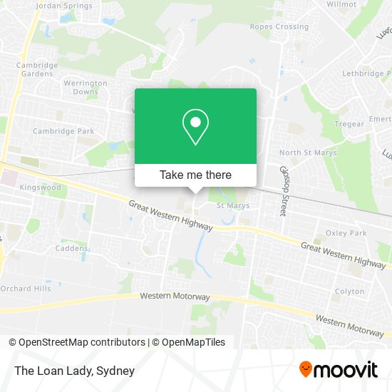 The Loan Lady map