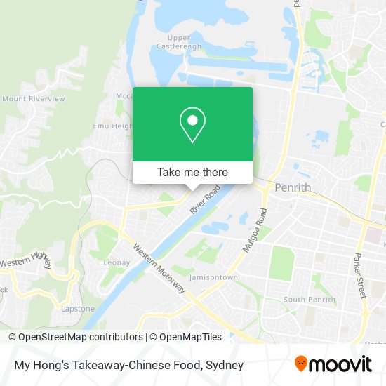 My Hong's Takeaway-Chinese Food map