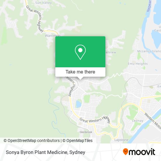 Sonya Byron Plant Medicine map