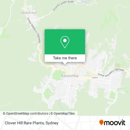 Clover Hill Rare Plants map