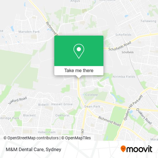 M&M Dental Care map