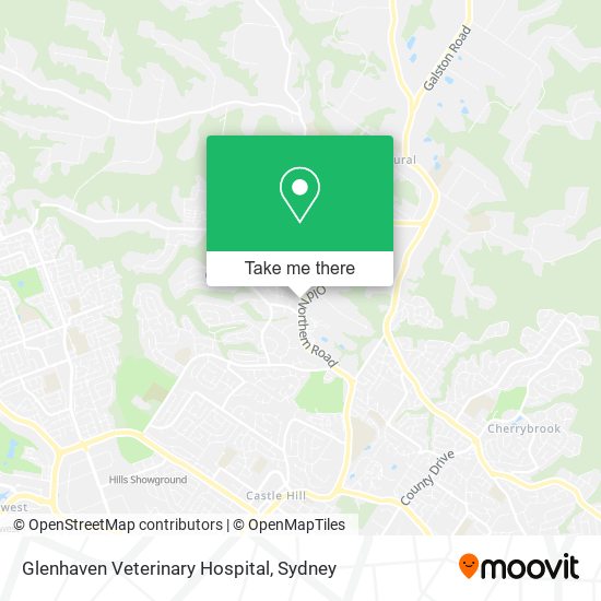 Glenhaven Veterinary Hospital map