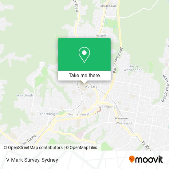 V-Mark Survey map
