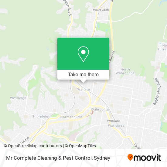 Mapa Mr Complete Cleaning & Pest Control