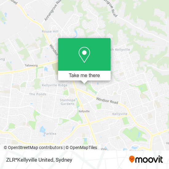 ZLR*Kellyville United map