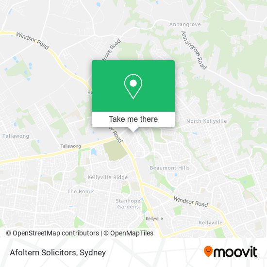 Afoltern Solicitors map