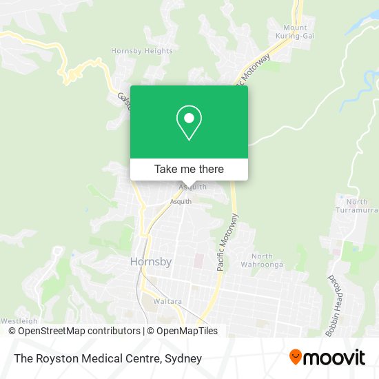 Mapa The Royston Medical Centre