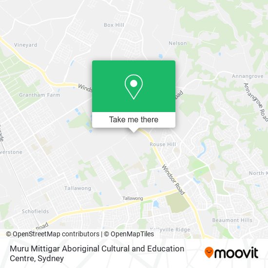 Mapa Muru Mittigar Aboriginal Cultural and Education Centre