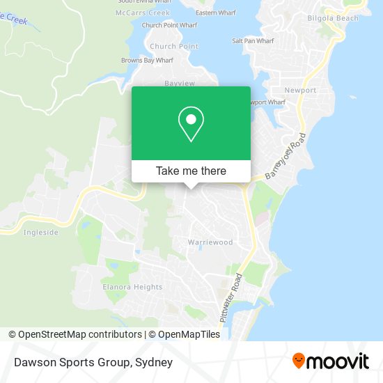 Dawson Sports Group map