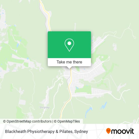 Blackheath Physiotherapy & Pilates map