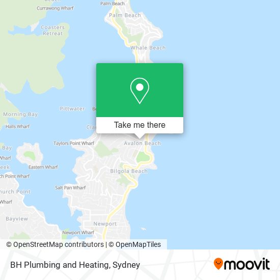 Mapa BH Plumbing and Heating