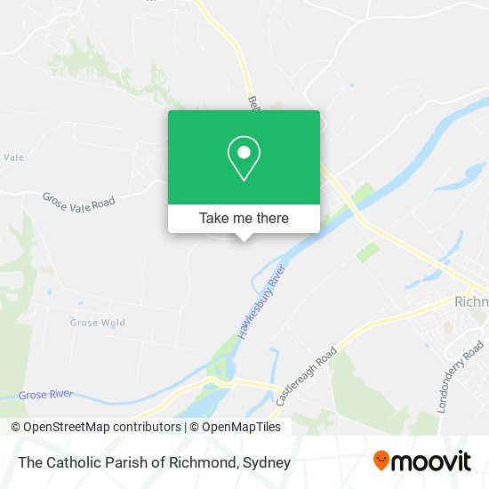 The Catholic Parish of Richmond map