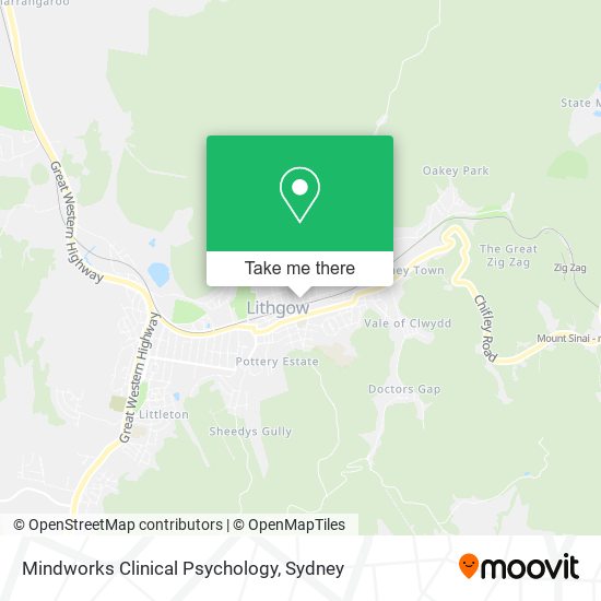 Mindworks Clinical Psychology map