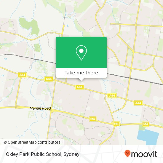 Oxley Park Public School map