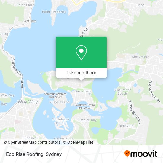Eco Rise Roofing map