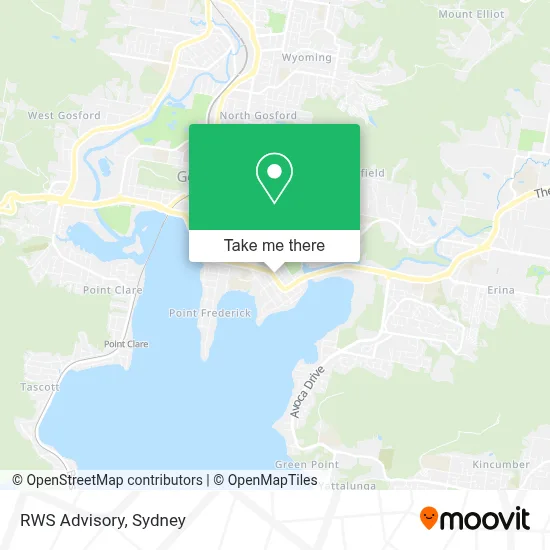 RWS Advisory map
