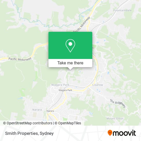 Smith Properties map