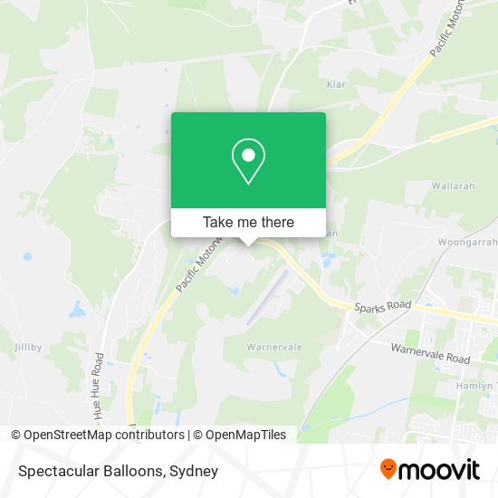 Spectacular Balloons map