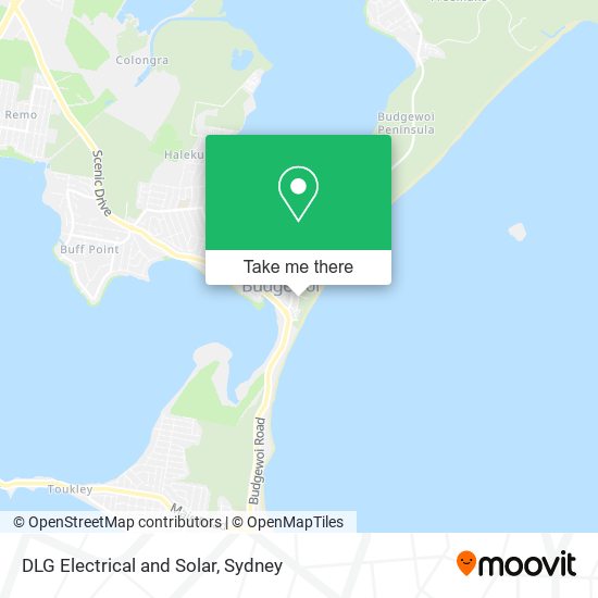 DLG Electrical and Solar map